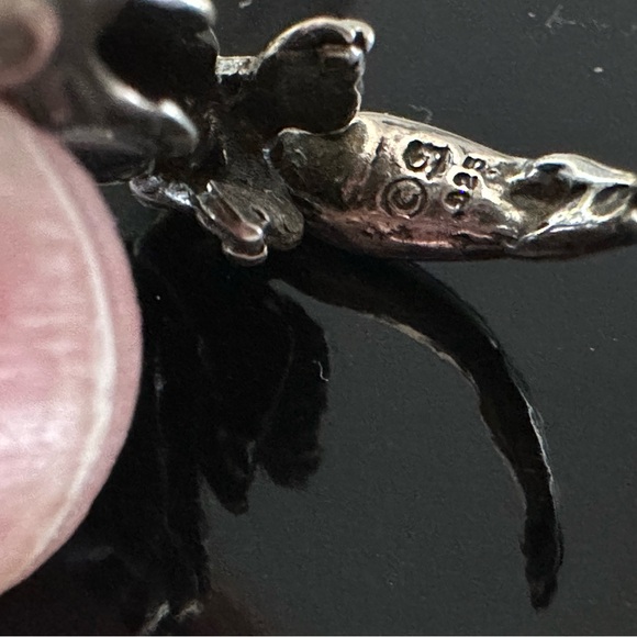 Sterling silver fairy pendant - Picture 5 of 5